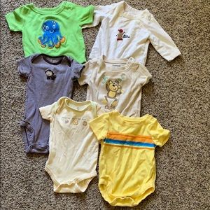 0-3 month onesies
